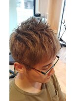 アグ ヘアー ビオラ 弘前駅前店(Agu hair viola) ブリーチ　ショートスタイル　刈り上げ