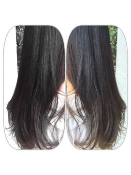 ココ ヘアーワークス(Co'Co hair works) グラデーションロング