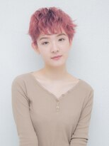 アンシェリ バイ フラミューム 大船店(Ancheri by flammeum) ピンク×ボーイッシュショート