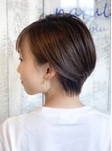 丸みショートヘア