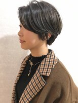 フロート 小阪店(float) 大人ショート_クールショート ピンクグレージュ ボブルフ