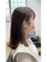セックヘアデザイン(Sec hair design)&nbsp;【Sec. hair design 水戸】縮毛矯正+オイルグロスカラー
