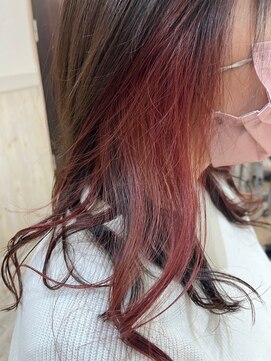 ヘアーアンドメイク エクリ 不動前店(Hair&Make equri) 【2023春夏】インナーカラー・PINKラベンダーブラウン