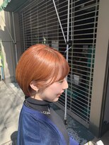 アオゾラヘアーナ ミキザカ アンド パレード(AOZORA HAIR namikizaka＆parade) Orange short