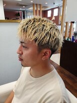 アムズヘアーファム&nbsp;ブリーチ×ツイストパーマ