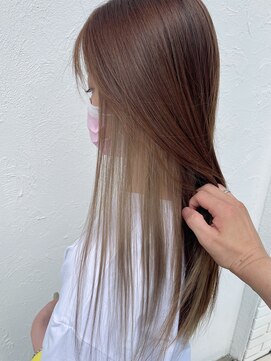 ロンド(Le rond) インナーベージュ×ロングスタイル