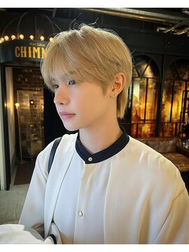 ノラ ヘアーサロン(NORA HAIR SALON) ハイトーンシースルーマッシュ