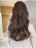 ショコラブラウン×レイヤーカット