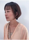 ナチュラルショートボブ