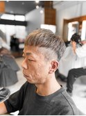 【IRIE HAIR赤坂】メンズカット×ハイトーン×クロップスタイル
