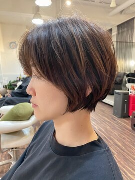 ティティーサッポロ(tity sapporo) 手櫛ショートボブ