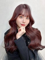 シー(See.)&nbsp;韓国ヘアレイヤーカット顔周りカットブリーチなしダブルカラーA