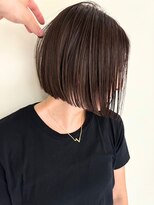 ネイロ バイ ジルブラン 葛西(NeiRo by JIL BLAN)&nbsp;ハイライト白髪ぼかしダブルカラーインナーカラーショートボブ