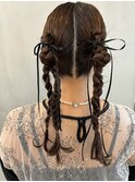 ツインリボンアレンジ