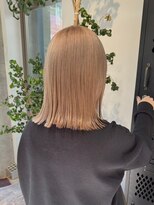 ヲタク(wotaku.)&nbsp;ベージュカラー透明感カラーブリーチダブルカラーケアブリーチ