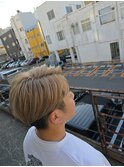 ブリーチカラーグレーベージュシルバーベージュ