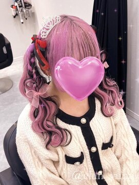 ヘア サロン クラン ソア 心斎橋店(hair salon clan soar) ハートツイテール【クランソア】ヘアセット/ヘアメ/心斎橋