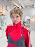 デザインカラーが人気！オン眉ショートレイヤーが可愛い◯