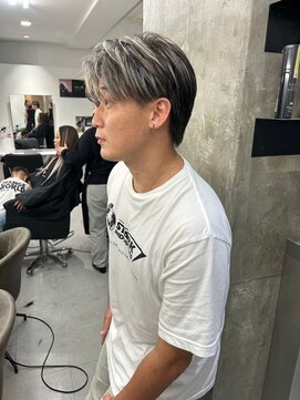 メンズサロン キング 梅田店(Men’s salon K!ng) 波巻きツイストスパイラルパーマ/フェザーパーマ/眉毛