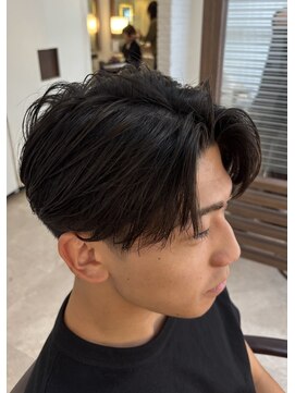 スタイル 成城学園前(STYLE) センターパート×フェザーパーマ