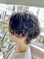 ゼストソエル(ZEST soell)&nbsp;シャドウパーマ　ケアパーマ　men's【立川/soell水島】