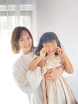 イロ(iro.)の写真/お子様同伴OK！ママ美容師が在籍しており、ママさんだけではなく、キッズカットも可能です☆
