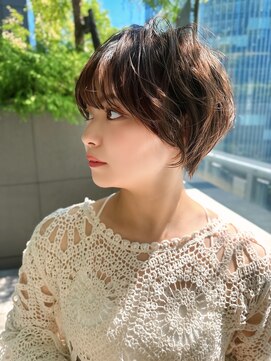 モナバイルーブル(MONA by Louvre) 【MONA名古屋駅/名駅】美シルエットショート/パーマ/ブラウン