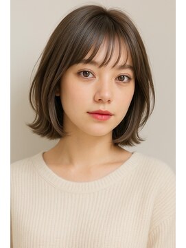 ムオン 春日原(muon) シンプルレイヤーボブ