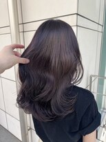 ティエラ 原宿 表参道(Tierra)&nbsp;【小宮涼太】大人可愛い！濃いめラベンダーグレージュ