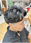 ◎テーパーフェード×ラルフカールで刈り上げ爽やかビジネスヘア