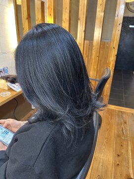 美容室 フェイス レイヤースタイル