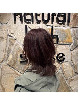 ナチュラルハイセンス 本店(natural high sense) 韓国ヘア×暖色系ハイライト 似合わせカット/町屋駅
