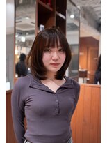 オーパスバイアンブルリュクス 池袋(Opus by ambleluxe)&nbsp;レイヤーボブ/ハッシュボブ/チョコレートブラウン