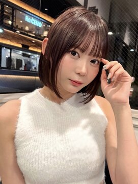 アビー(ABBEY3) ミニボブラインボブ韓国ボブロブ切りっぱなしボブタッセルボブ