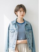 ショートカット/顔まわりカット/ハイライト/髪質改善/白髪ぼかし