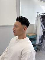 キューカンバー(CUCUMBER)&nbsp;ラルフカール　スキンフェード　メンズ
