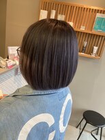 スーリール 福岡別府店(Sourire) ナチュラルボブ