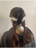 推し活にも☆ツインアレンジ