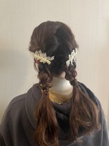 キキヘアメイク(kiki hair make)&nbsp;推し活にも☆ツインアレンジ