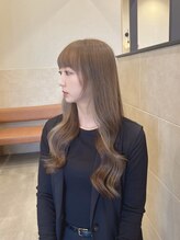 ビーズアモール 春日井市民病院前店(B's amor) 【韓国風】ミルクティーベージュ◎20代30代40代50代