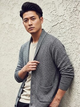 エムエイチバーバー 肥後橋(MH THE BARBER) ニュアンスアップバングショート【肥後橋駅・西梅田・本町】