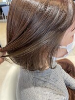 アメイジングヘアー 美沢店(AMAZING HAIR)&nbsp;イヤリングカラー×ベージュ