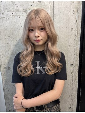ラニヘアサロン(lani hair salon) ミルクティー/ベージュ/ハイトーン/ブリーチ