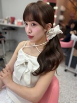 ボタン シブヤ(VOTAN SHIBUYA)&nbsp;ちょっぴり甘さのあるフレンチバングでどこから見ても可愛く☆