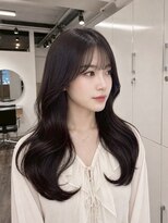 エレナ バイ アルテフィーチェ(elena by artefice)&nbsp;レイヤーカットバレイヤージュオリーブグレージュハッシュカット