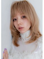 ソレイユトウキョウシブヤ(SOLEIL TOKYO shibuya) 小顔見えミディアムレイヤー