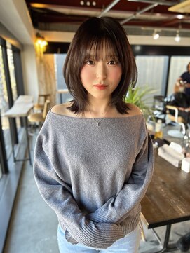 ルアナ(Luana) レイヤーウルフボブ