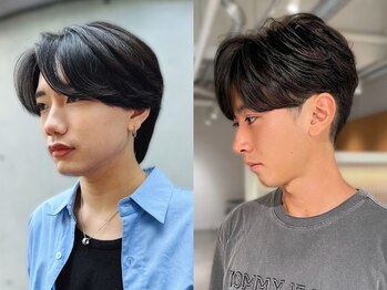 MEN'S BLANCO 名古屋栄 MEN'Sカット/MEN'Sパーマ/メンズパーマ/ニュアンスパーマ/眉毛の写真/忙しい朝を快適に!毎朝のセットが楽になる*[名古屋栄/メンズカット/メンズパーマ/ニュアンスパーマ/眉毛]