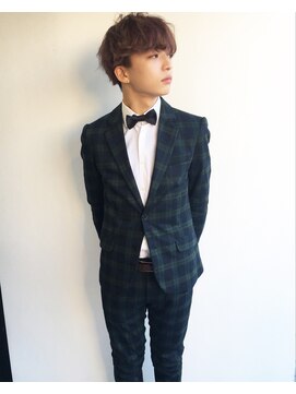 ヘアメイク オブジェ(hair make objet) メンズ マッシュ 韓国スタイル＊＊＊KAI