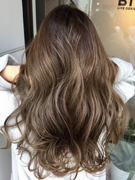 ヘアサロン ビータ(Hair salon BITA) ミルクティーグレージュ☆３Ｄハイライト